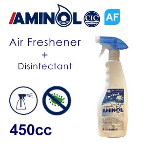 "Aminol-AF" Air freshener bottle