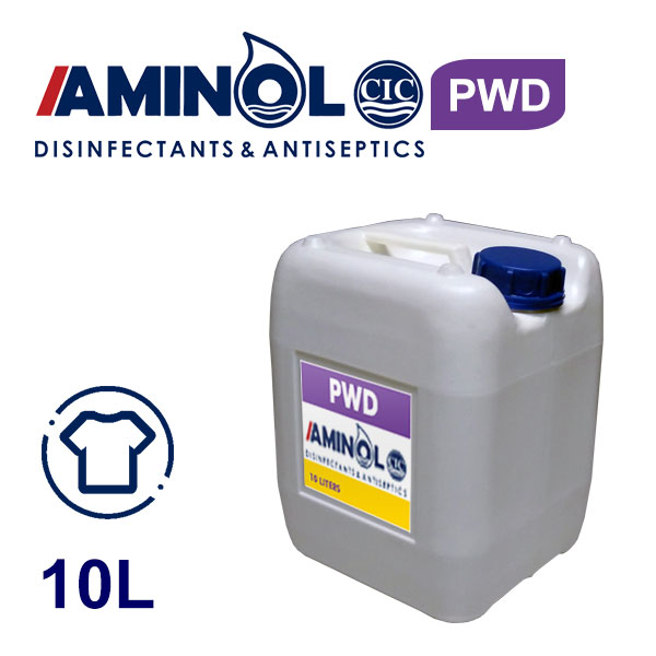 10 л галлон AMINOL PWD - Жидкость для дезинфекции одежды и ароматизатора